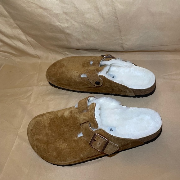 Birkenstock Boston Shearling Men Clogs - Picture 10 of 13